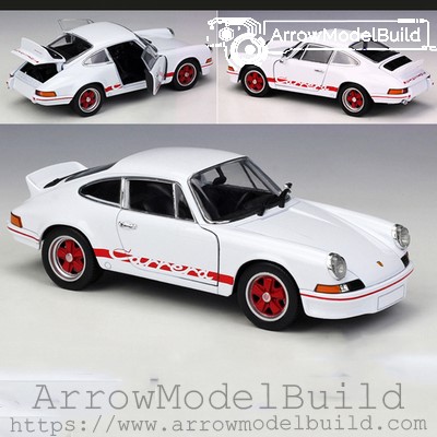 Picture of AeroModelBuild Porsche 911 GT3 (Red and White Carrera) Built & Painted 1/24 Model Kit