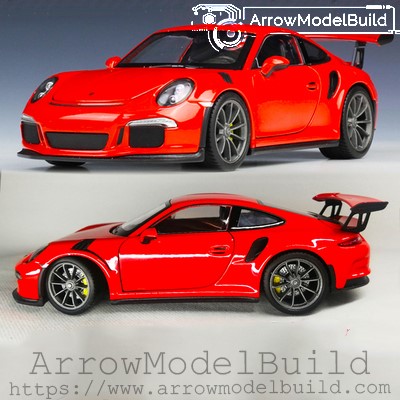 Picture of AeroModelBuild Porsche 911 GT3 (Lava Orange) Built & Painted 1/24 Model Kit