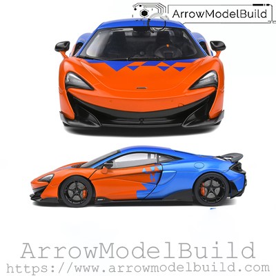 Picture of AeroModelBuild McLaren 600LT Custom Color (F1 Team Tribute) Built & Painted 1/18 Model Kit