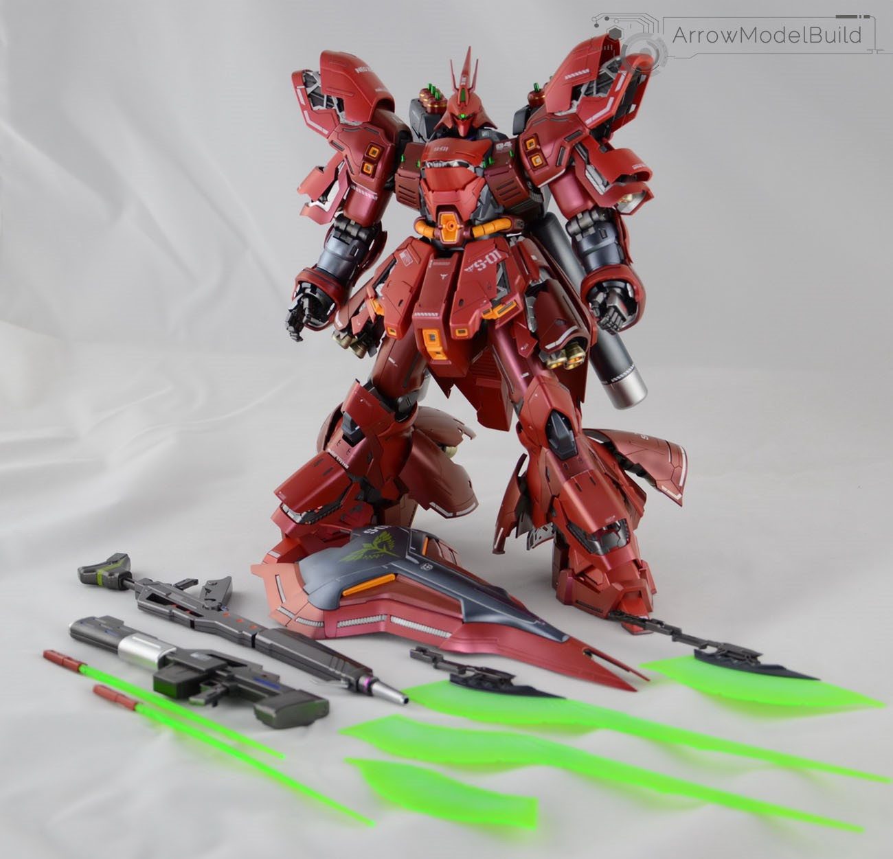 Picture of AeroModelBuild Sazabi Ver.ka (Metal) Built & Painted MG 1/100 Model Kit