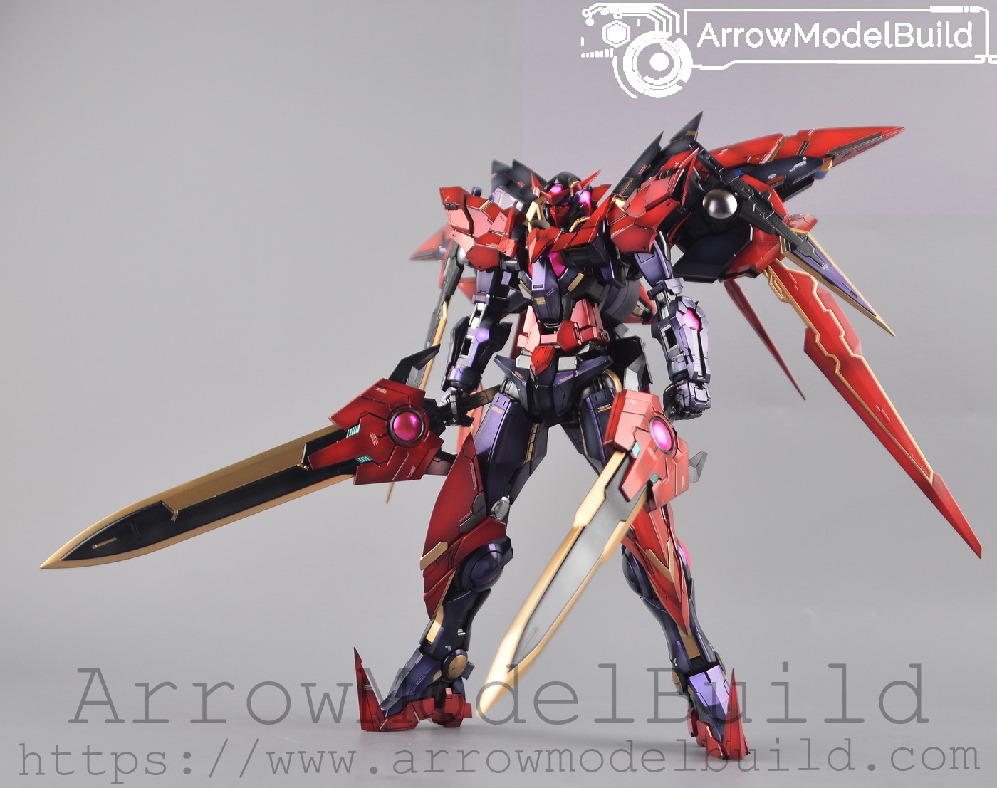 Picture of AeroModelBuild Gundam Exia Dark Matter (2.0) Built & Painted Resin 1/100 Model Kit