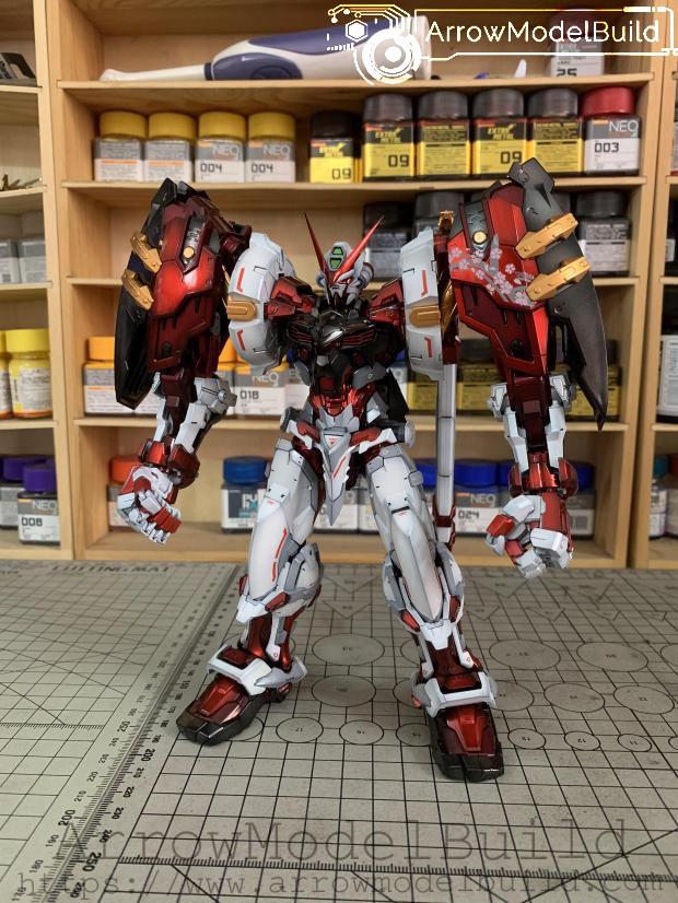 Picture of AeroModelBuild Astray Red Frame Gundam (Gorilla Arms) Built & Painted HIRM 1/100 Model Kit