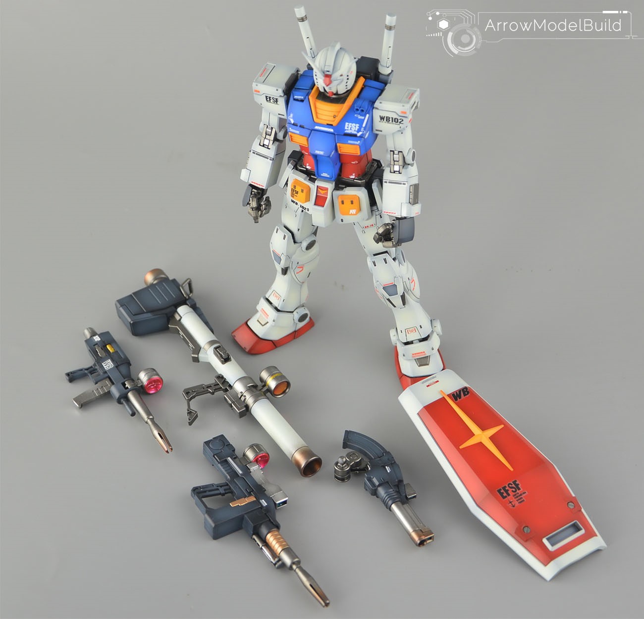 Picture of AeroModelBuild Gundam The Origin Built & Painted MG 1/100 Model Kit