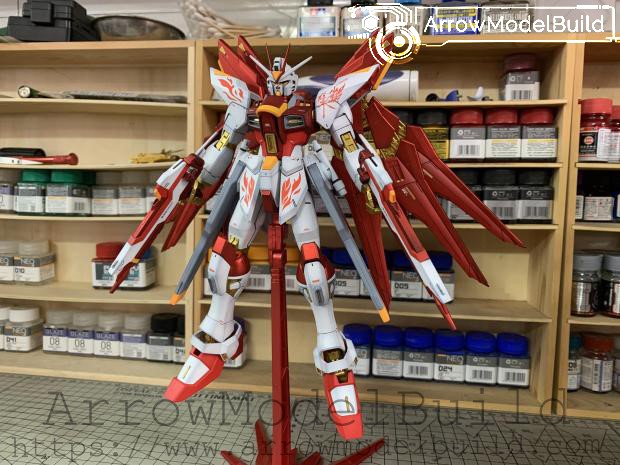 Picture of AeroModelBuild Strike Freedom Gundam (Vermillion Bird Version) Built & Painted MG 1/100 Model Kit