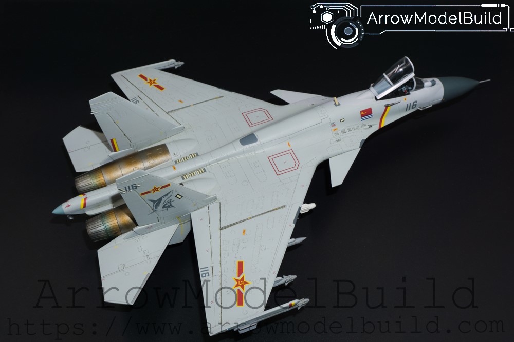 Picture of AeroModelBuild Hasegawa J15 Carrier Aircraft Built & Painted 1/72 Model Kit