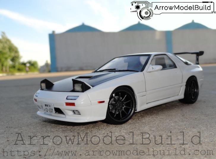 Picture of AeroModelBuild Mazda FC3S RX-7 Built & Painted 1/24 Model Kit