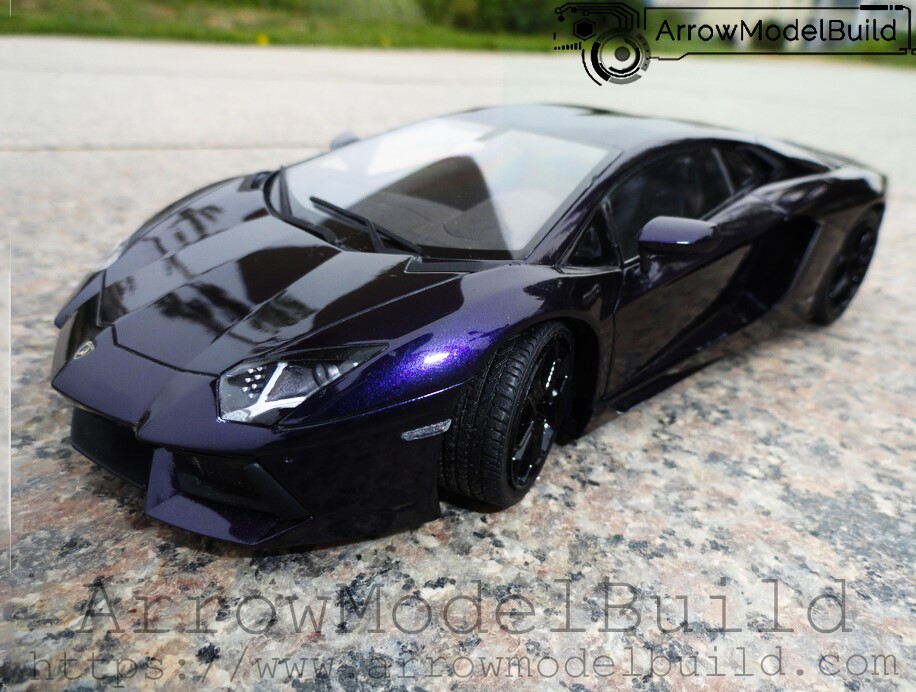Picture of AeroModelBuild Lamborghini LP700 Custom Colour (Metallic Violet) Built & Painted 1/24 Model Kit