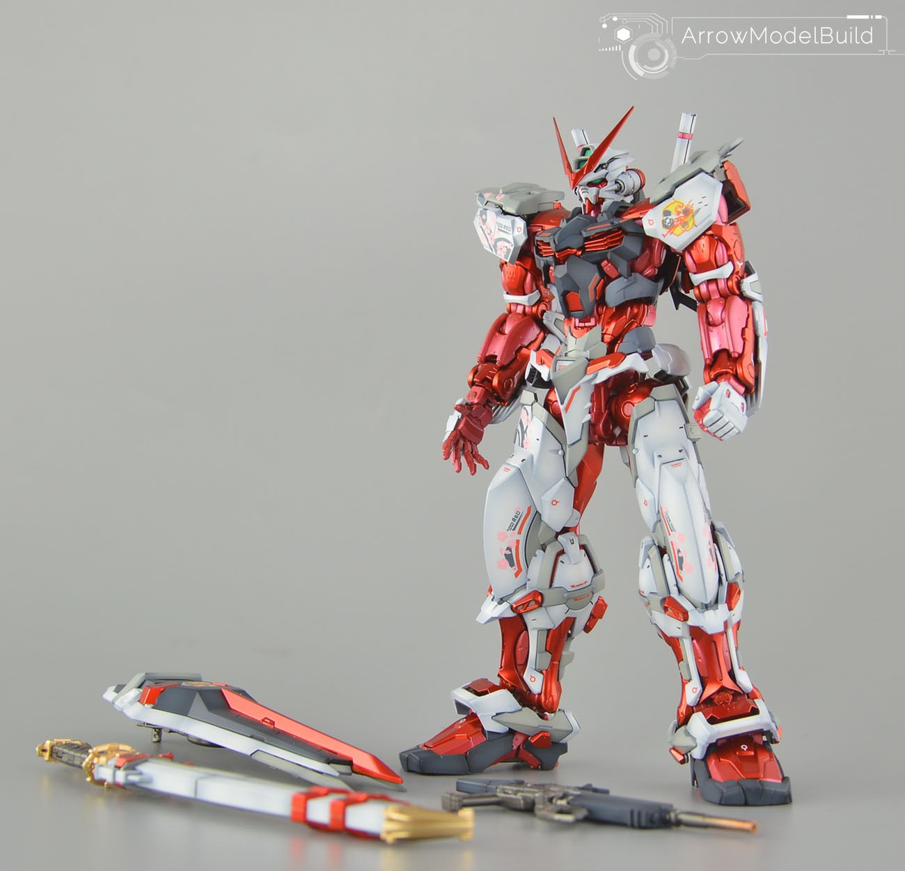 Picture of AeroModelBuild Astray Red Frame (Metal) Built & Painted MG 1/100 Model Kit