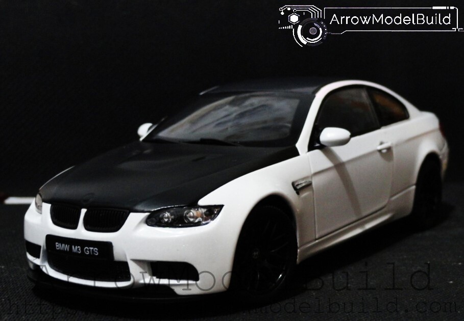 Picture of AeroModelBuild BMW M3 GTS (Black and White) Built & Painted 1/24 Model Kit