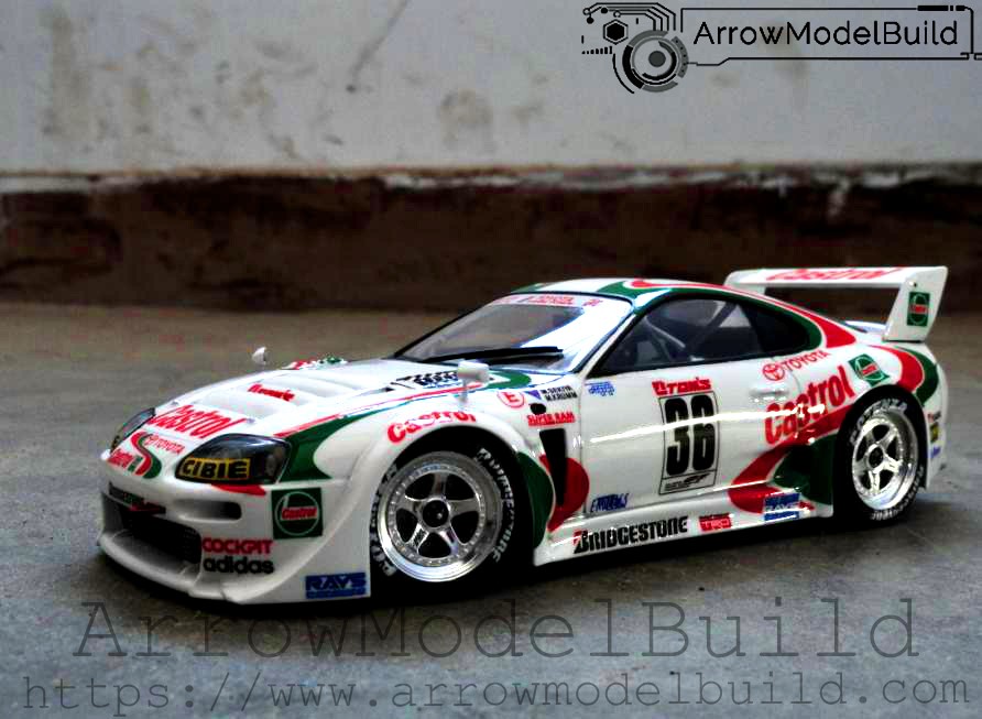 Picture of AeroModelBuild Tamiya Toyota Supra GT Built & Painted 1/24 Model Kit