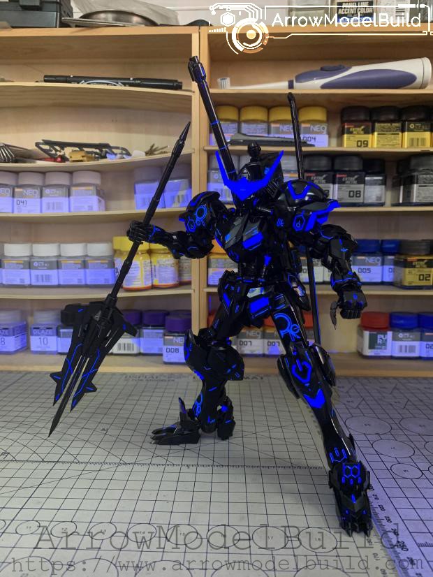 Picture of AeroModelBuild Gundam Barbatos (Fluorescent Version) Built & Painted MG 1/100 Model Kit