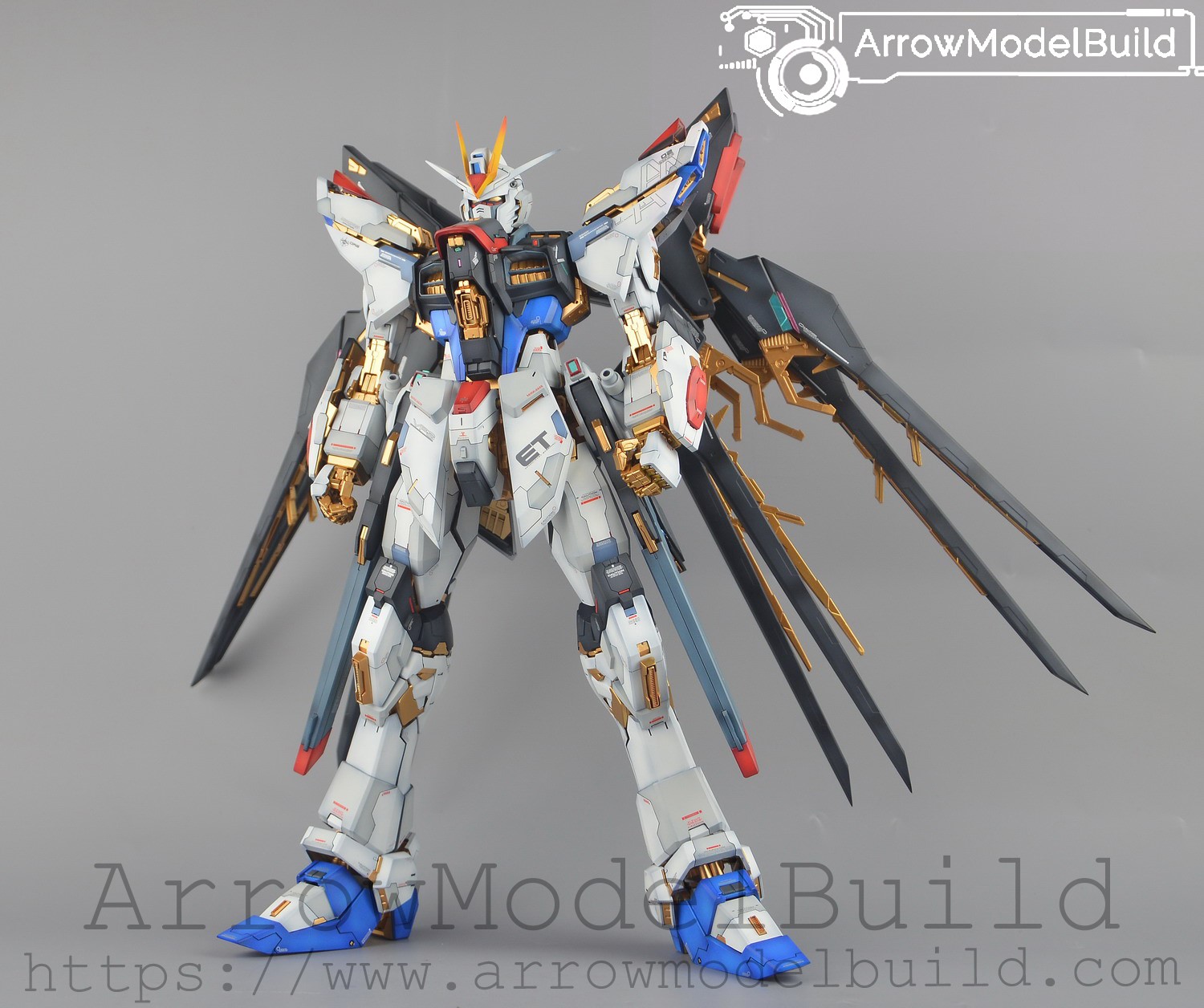 Picture of AeroModelBuild Strike Freedom Gundam Built & Painted PG 1/60 Resin Model Kit