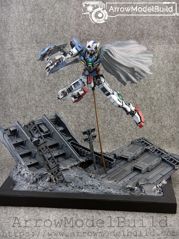 Picture of AeroModelBuild Gundam Exia (Damage Cosmos Battle Scene) Built & Painted MG 1/100 Model Kit