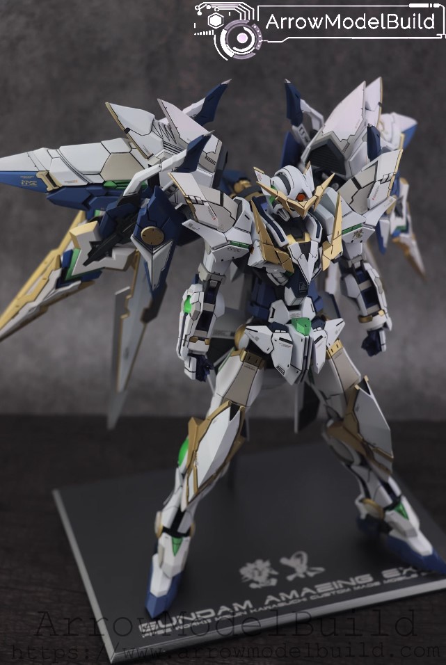 Picture of AeroModelBuild Amazing Exia Gundam (Custom White) Built & Painted MG 1/100 Resin Model Kit