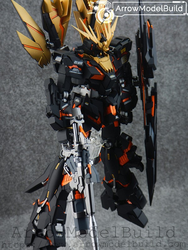 Picture of AeroModelBuild Gundam Banshee (UV Painting) Built & Painted MG 1/100 Model Kit