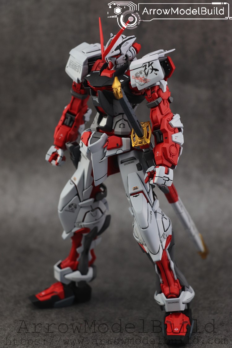 Picture of AeroModelBuild Astray Red Frame Booster Pack Kit Built & Painted MG 1/100 Resin Model Kit