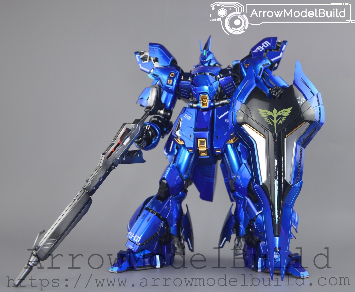 Picture of AeroModelBuild Sazabi Ver.ka (Custom Blue 2.0) Built & Painted MG 1/100 Model Kit