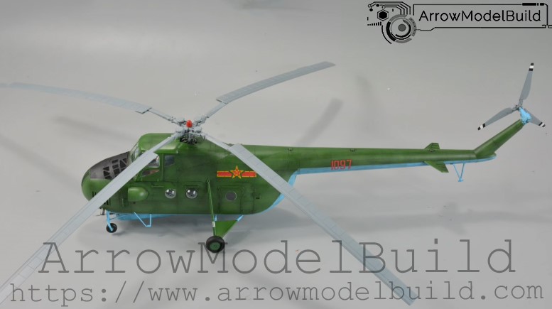 Picture of AeroModelBuild Mi-4 Helicopter Built & Painted 1/35 Model Kit