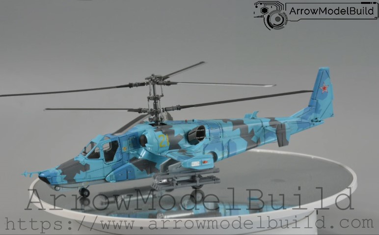 Picture of AeroModelBuild A50 Black Shark Gunship Built & Painted 1/72 Model Kit