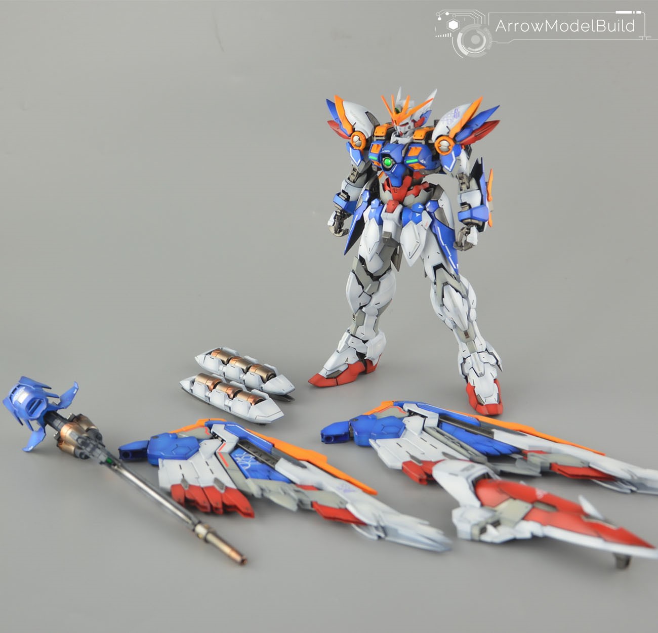 Picture of AeroModelBuild Wing Gundam Ver. EW Built & Painted HIRM 1/100 Model Kit
