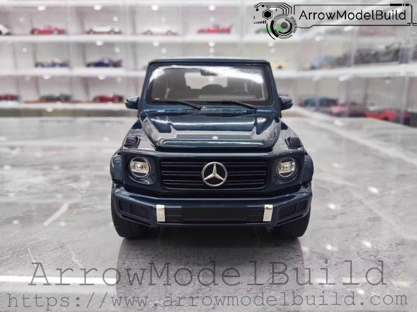 Picture of AeroModelBuild Mercedes Benz AMG G63 (Metallic Blue) Built & Painted 1/18 Model Kit