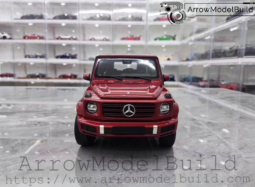 Picture of AeroModelBuild Mercedes Benz AMG G63 (Metallic Red) Built & Painted 1/18 Model Kit
