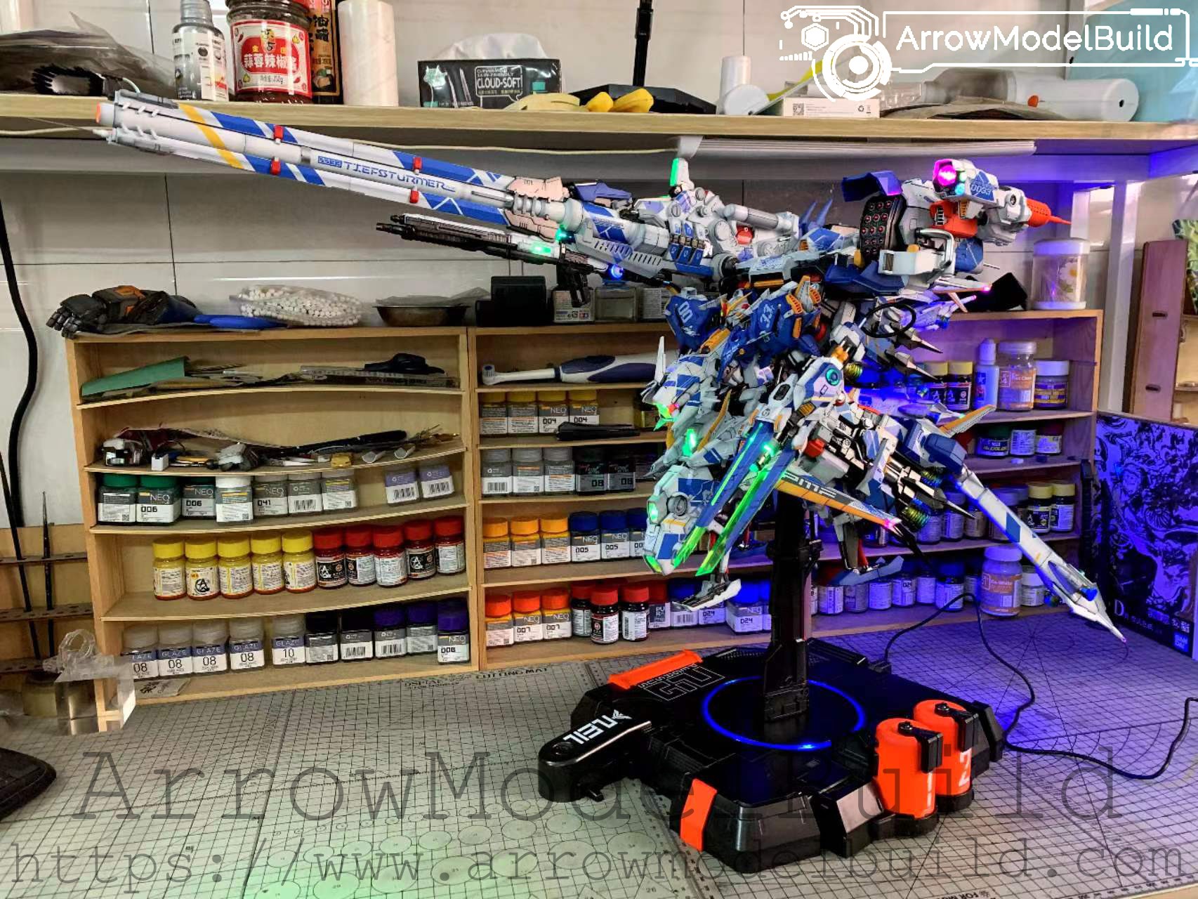 Picture of AeroModelBuild Deep Striker (2.0) Built & Painted MG 1/100 Model Kit