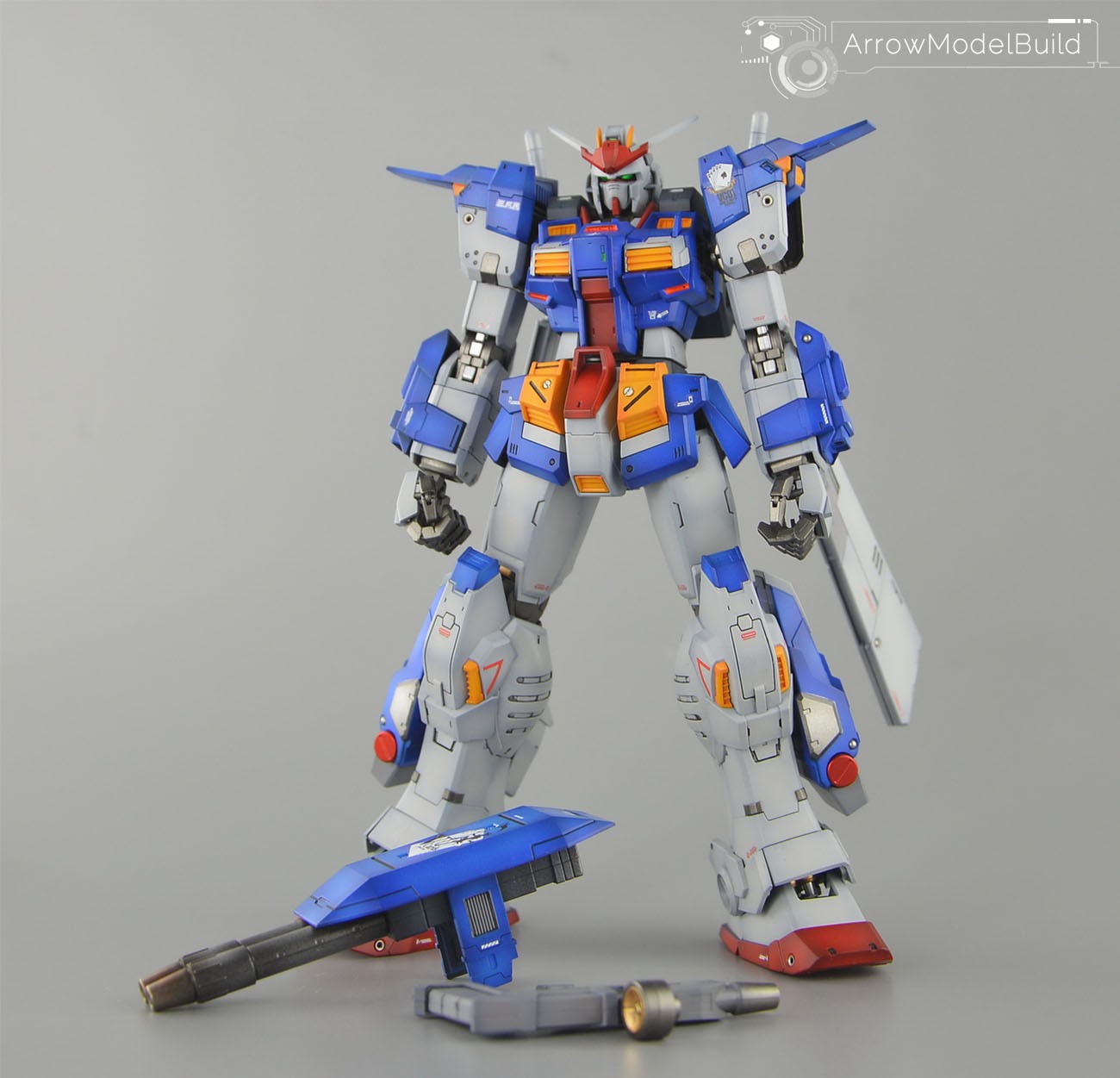 Picture of AeroModelBuild Gundam Stormbringer Built & Painted MG 1/100 Model Kit
