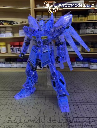 Picture of AeroModelBuild Hi Nu Gundam (Transparent Version) Built & Painted MG 1/100 Model Kit