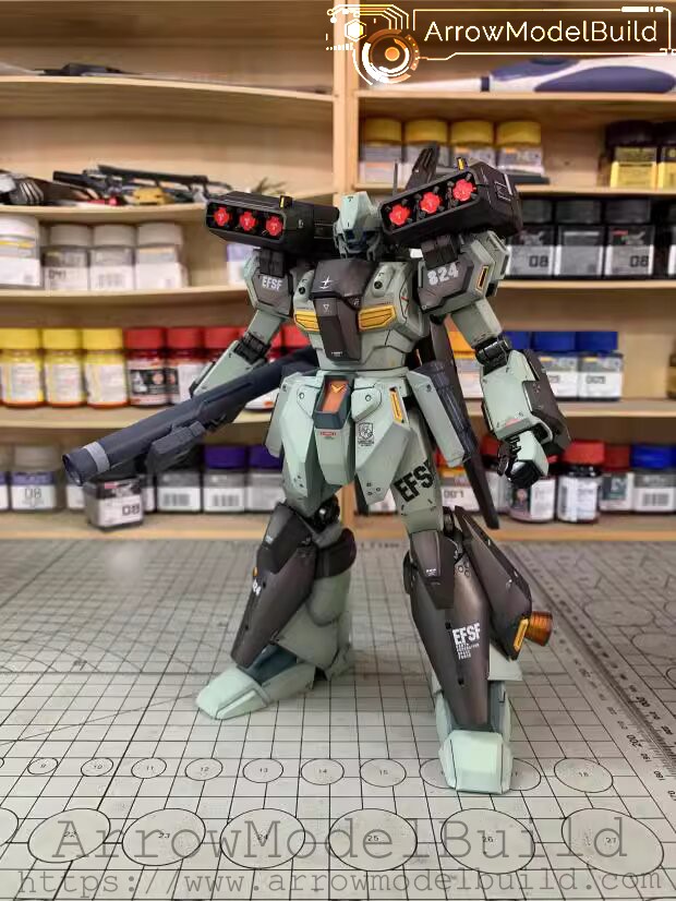Picture of AeroModelBuild Stark Jegan Built & Painted MG 1/100 Model Kit