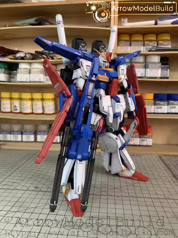 Picture of AeroModelBuild ZZ Gundam (Heavy Shaping) Built & Painted MG 1/100 Model Kit