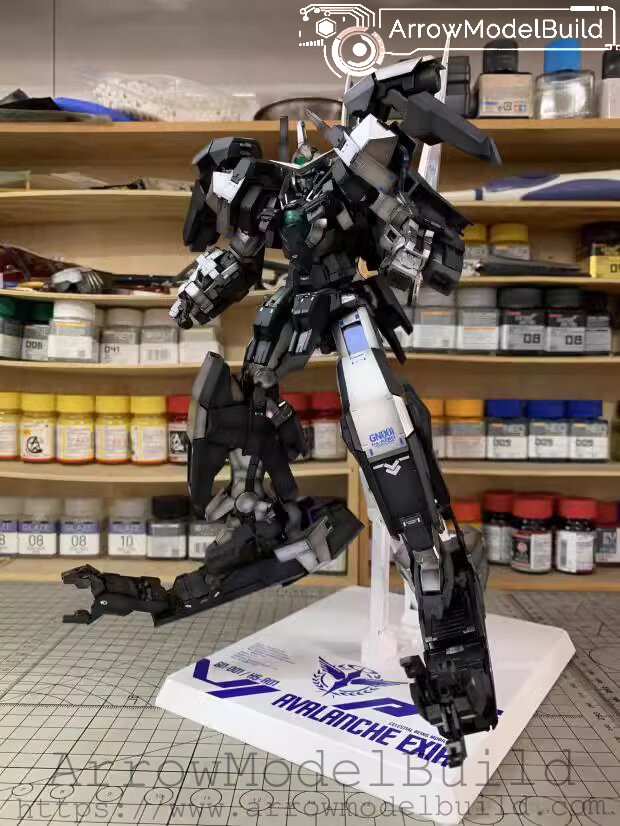Picture of AeroModelBuild Exia Gundam (Avalanche Angel) Built & Painted 1/100 Model Kit
