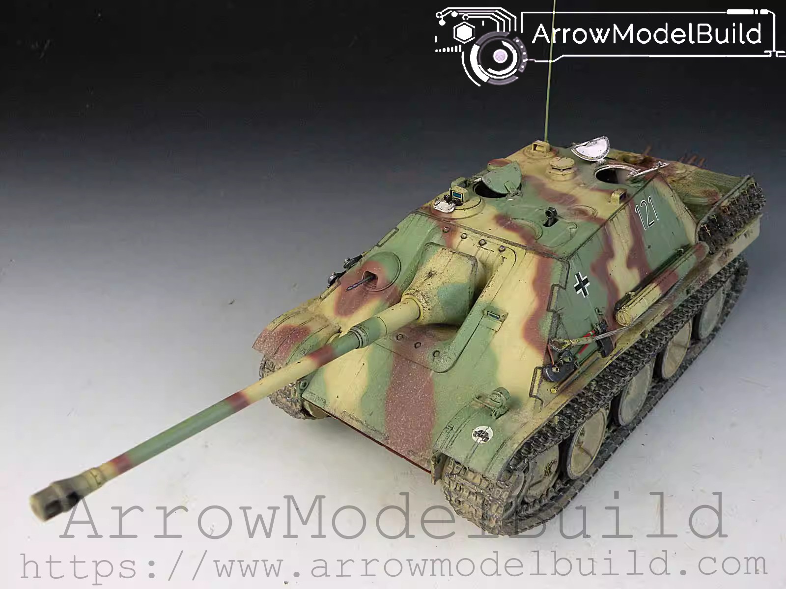 Picture of AeroModelBuild Internal Cheetah Vehicle Built & Painted 1/35 Model Kit