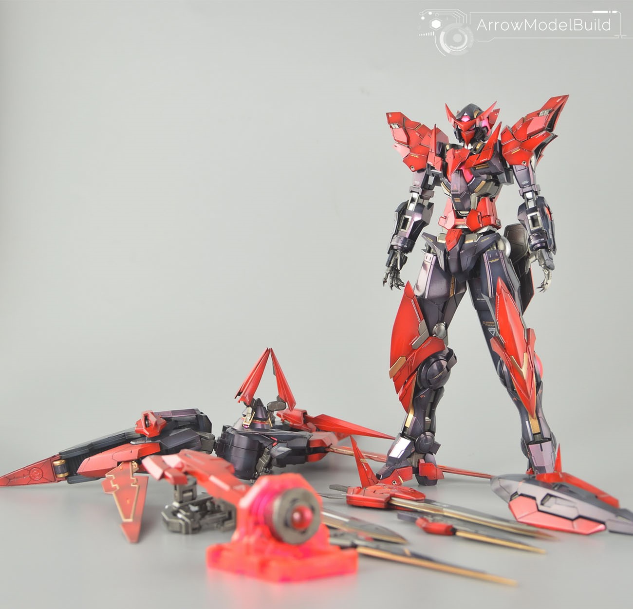 Picture of AeroModelBuild Exia Dark Material Built & Painted 1/100 Resin Model Kit