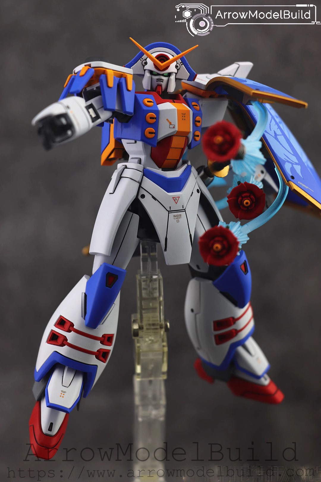 Picture of AeroModelBuild Gundam Rose Built & Painted HG 1/144 Model Kit