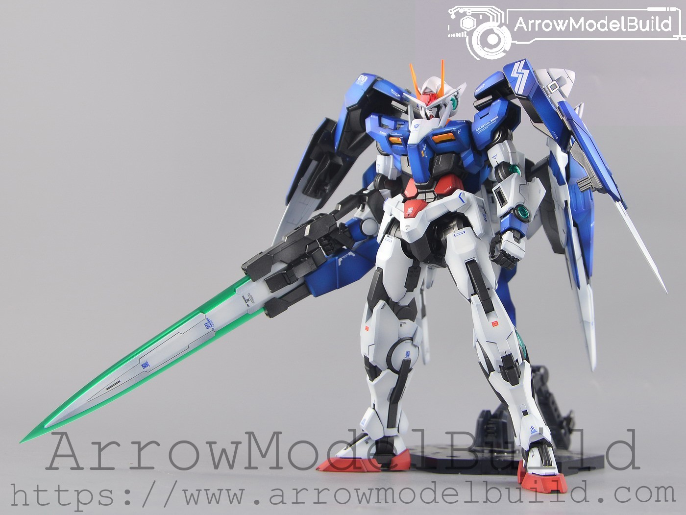 Picture of AeroModelBuild Gundam OO Raiser Built & Painted MG 1/100 Model Kit