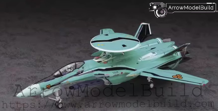 Picture of AeroModelBuild Macross RVF-25 Reconnaissance Aircraft Built & Painted 1/72 Model Kit