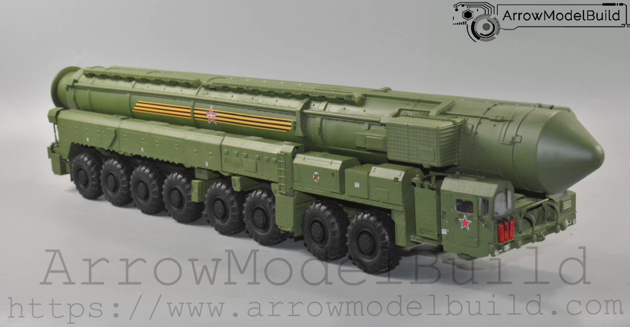 Picture of AeroModelBuild Topol-M Ballistic Missile Model Built & Painted 1/35 Model Kit