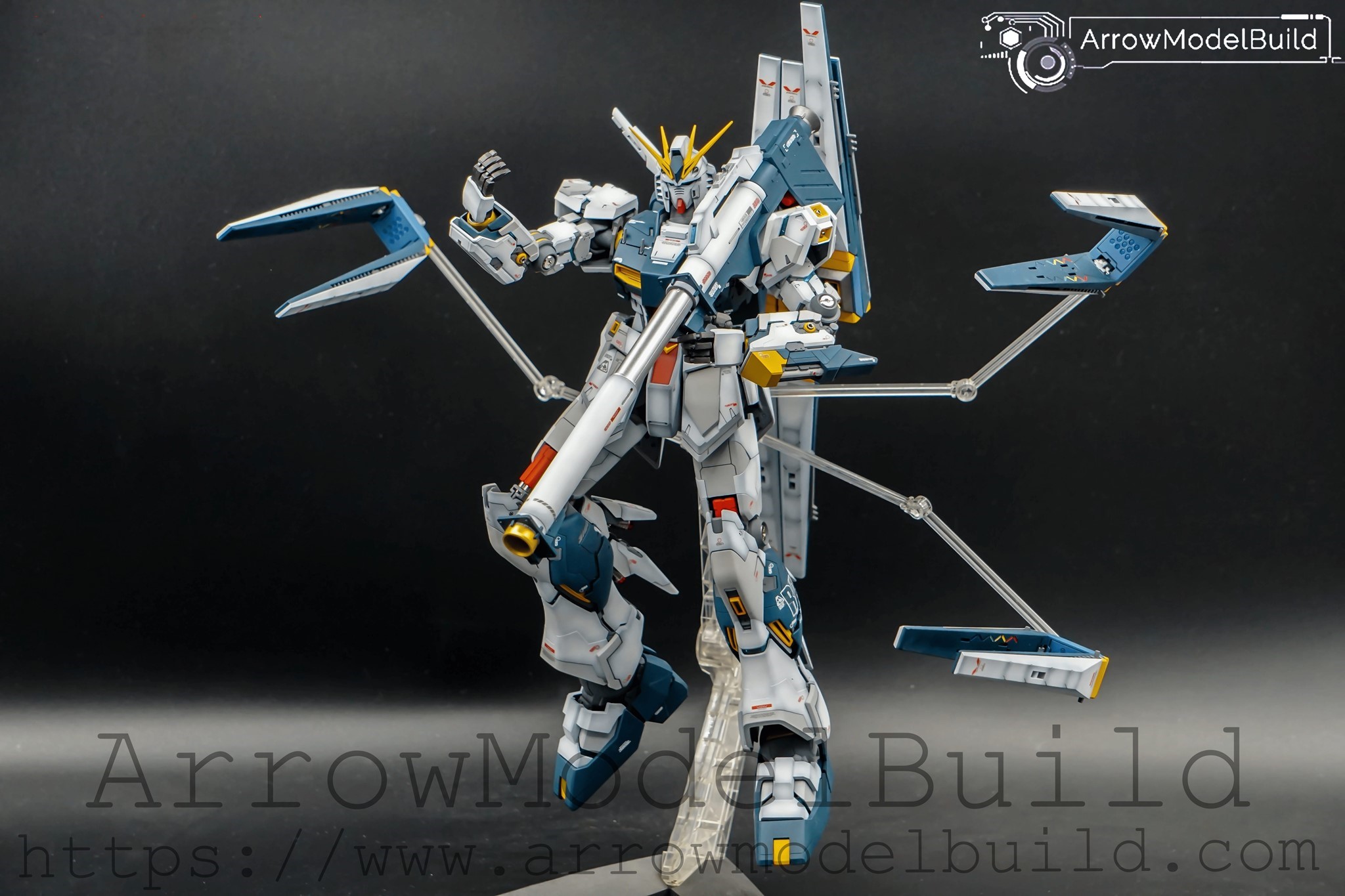 Picture of AeroModelBuild RX-93 High New Built & Painted MG 1/100 Model Kit