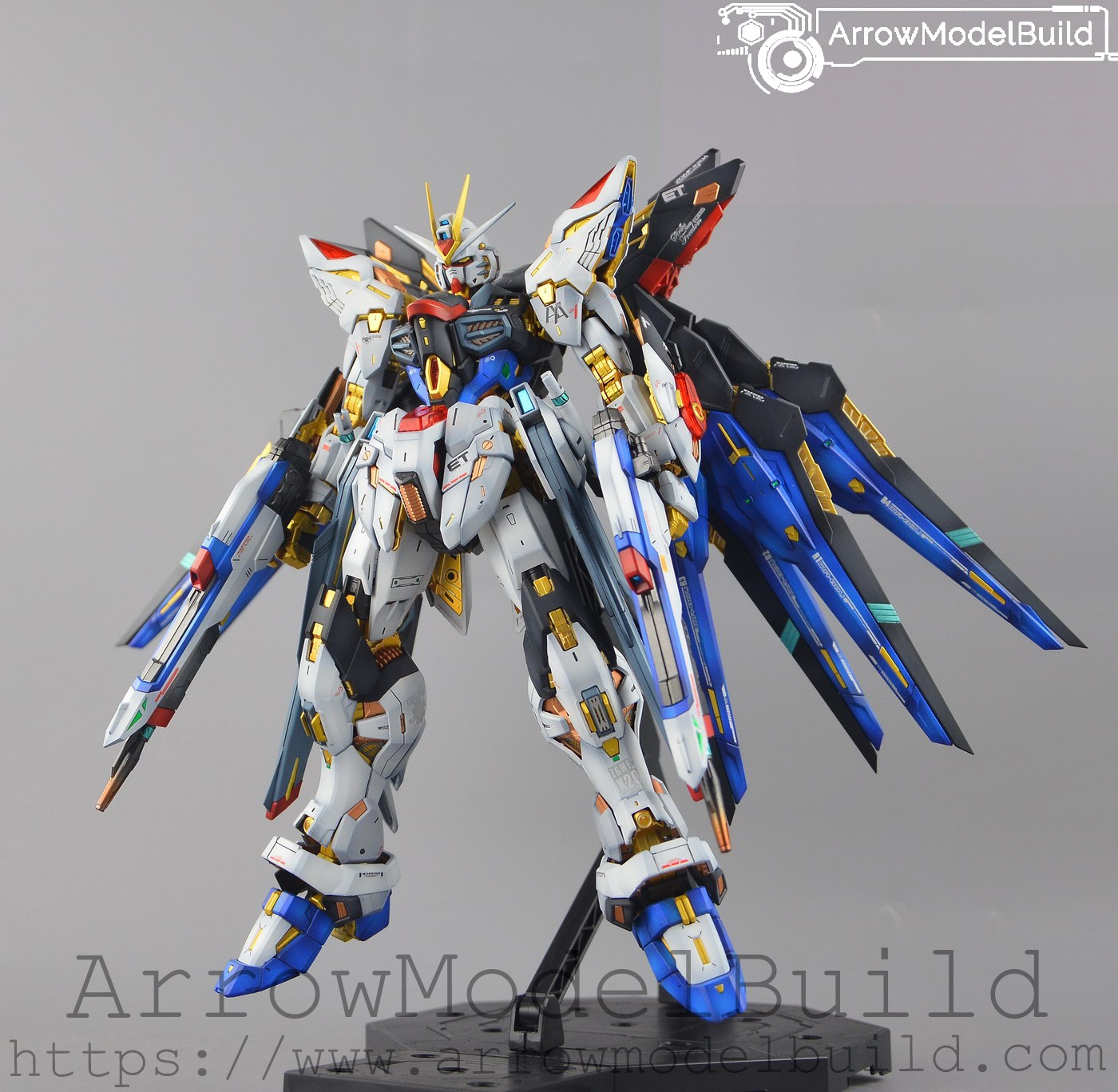 Picture of AeroModelBuild Strike Freedom Gundam (2.0) Built & Painted MGEX 1/100 Model Kit