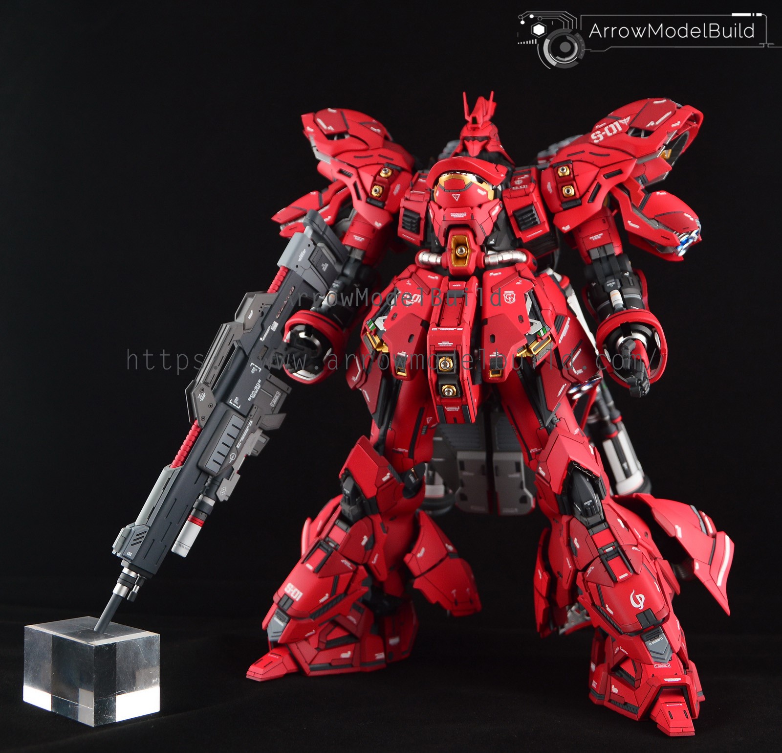 Picture of AeroModelBuild Sazabi Ver.ka Resin Kit Built & Painted MG 1/100 Model Kit