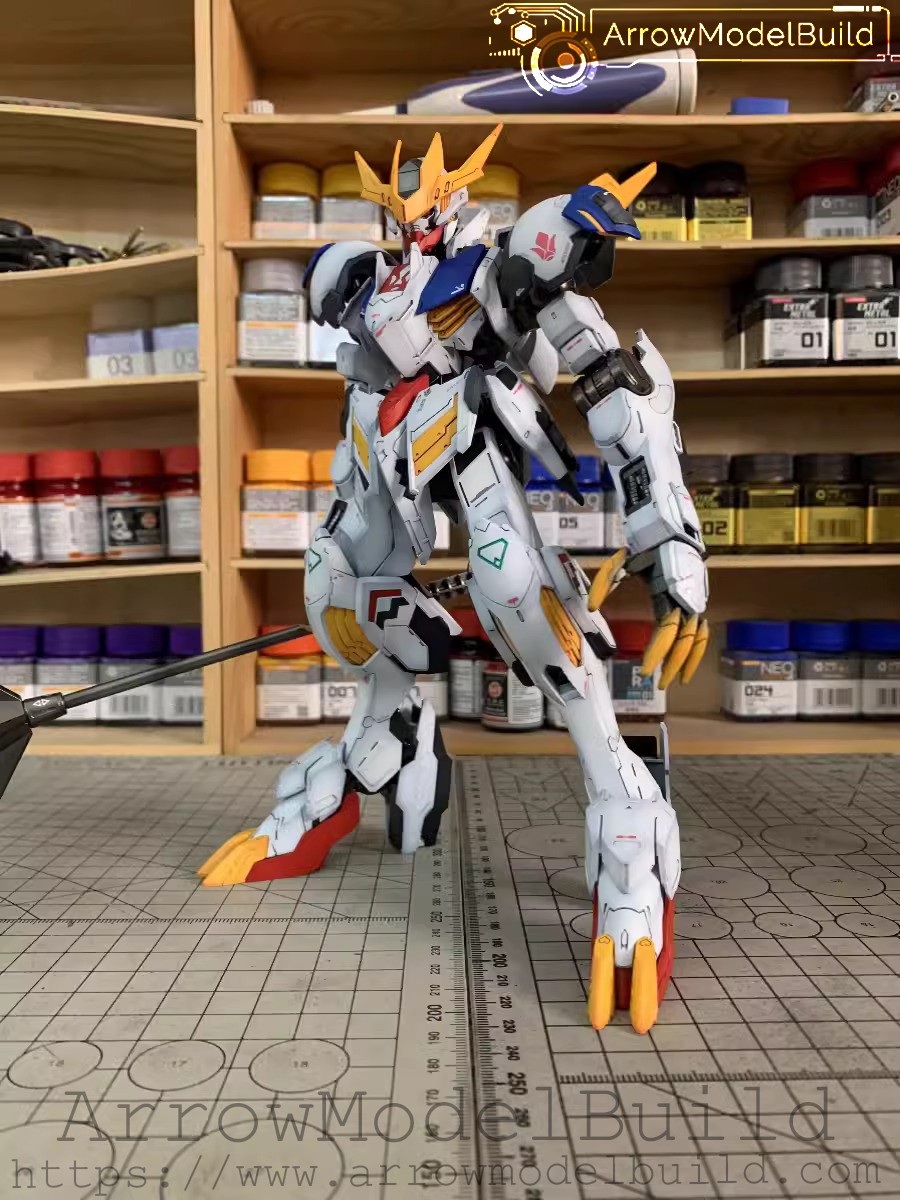 Picture of AeroModelBuild Barbatos Lupus Rex Built & Painted MG 1/100 Model Kit