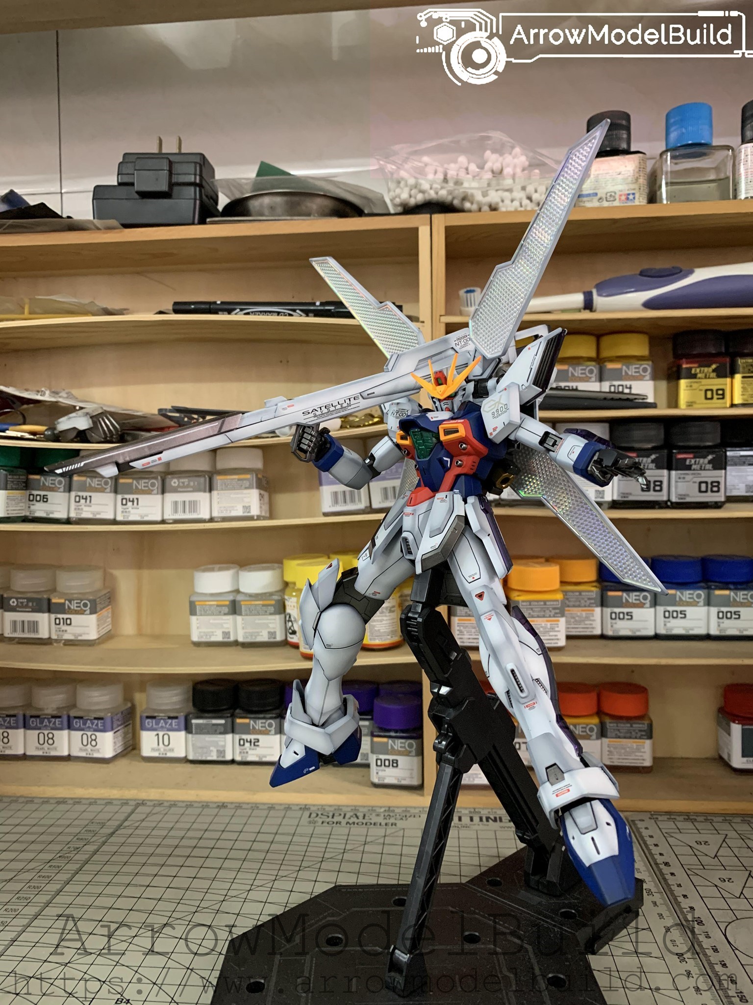 Picture of AeroModelBuild Gundam X Built & Painted MG 1/100 Model Kit