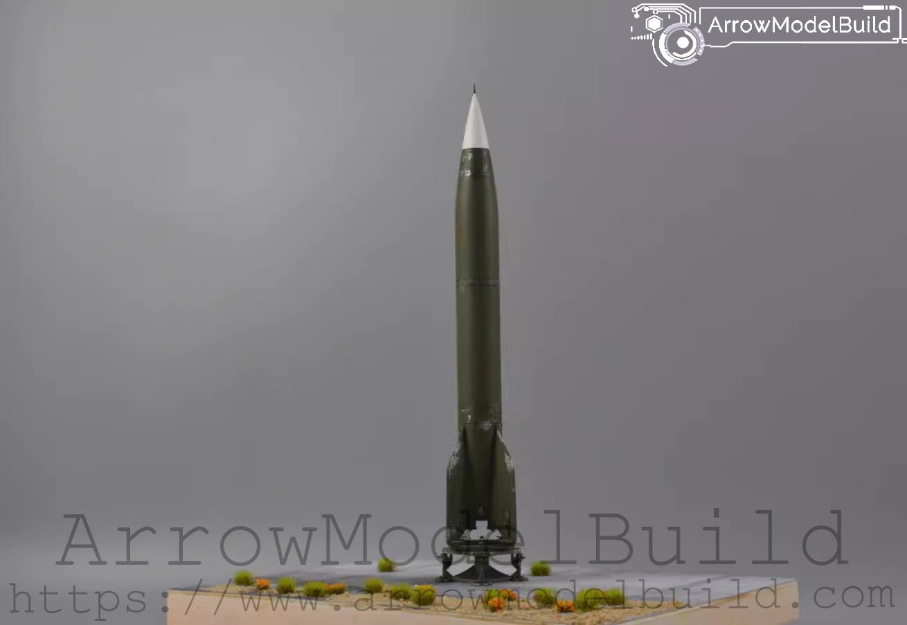 Picture of AeroModelBuild Surface-to-Surface Missile Built & Painted 1/72 Model Kit