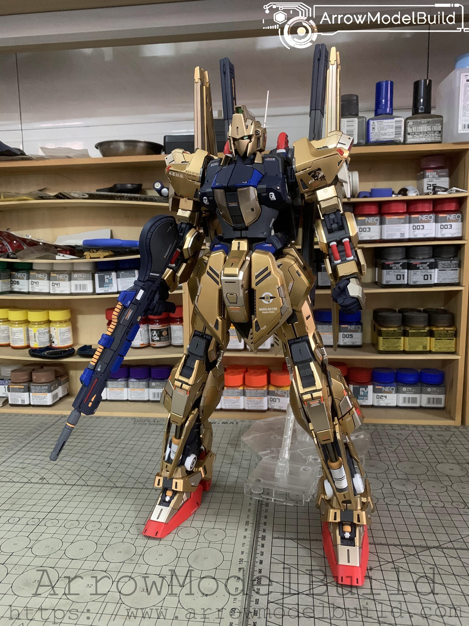 Picture of AeroModelBuild Hyaku Shiki Built & Painted 1/60 Resin Model Kit