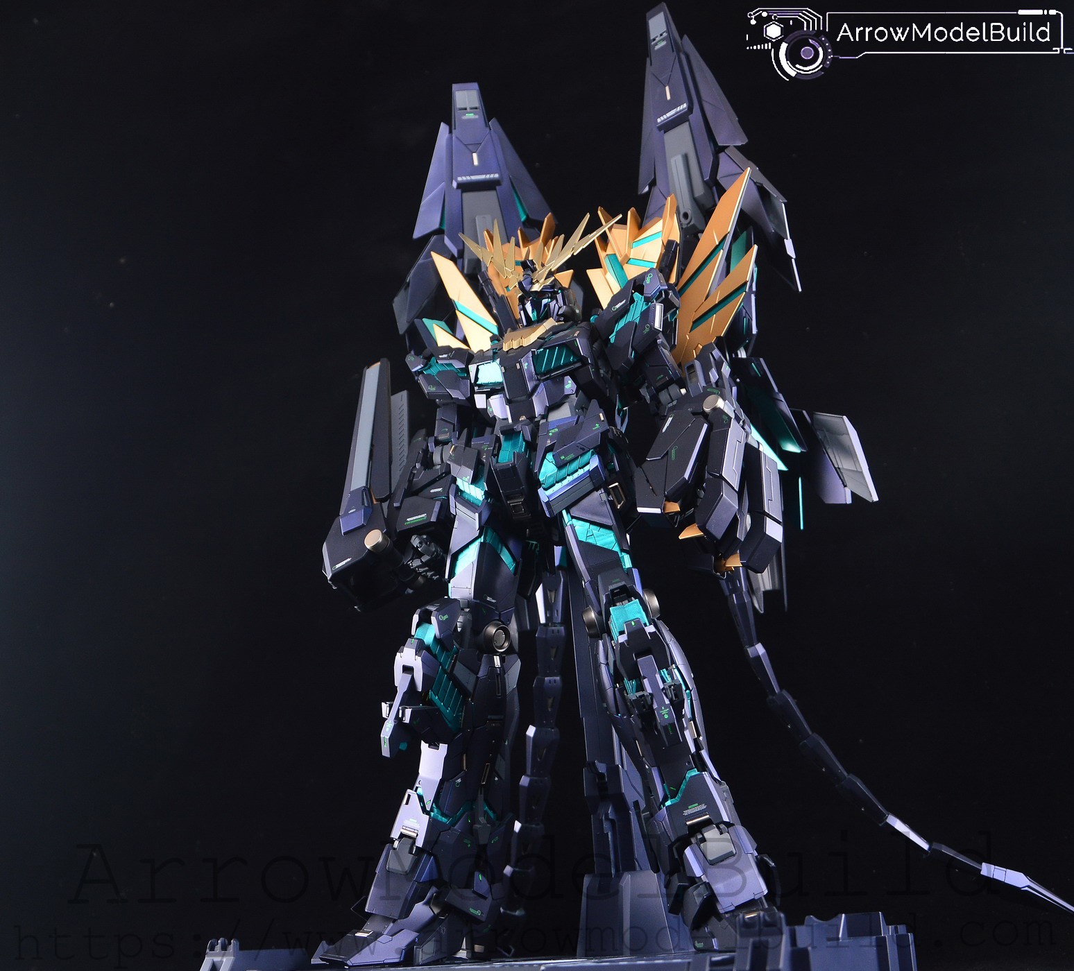 Picture of AeroModelBuild Unicorn Gundam Banshee Norn Built & Painted PG 1/60 Model Kit