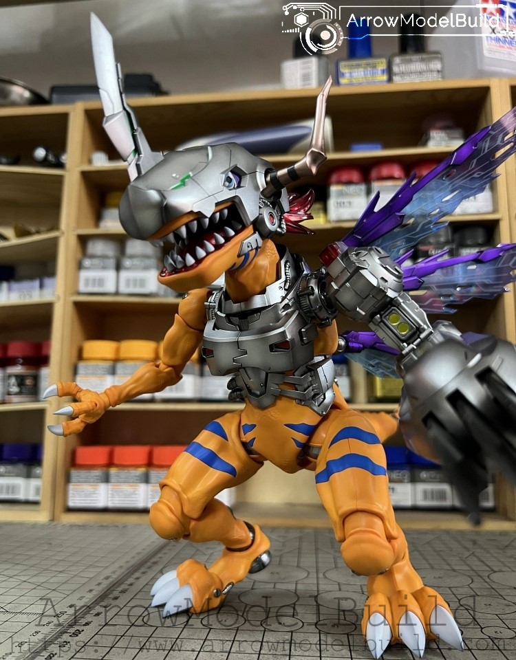 Picture of AeroModelBuild MetalGreymon Built & Painted Model Kit