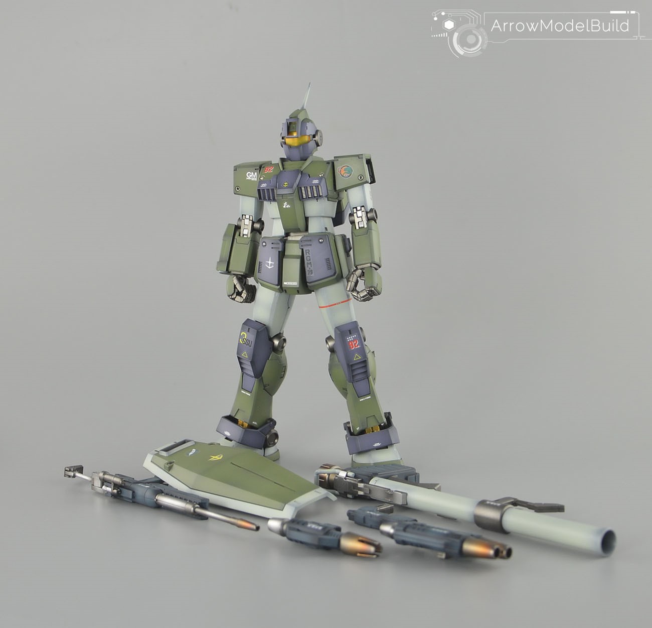 Picture of AeroModelBuild GM Sniper Custom Built & Painted MG 1/100 Model Kit