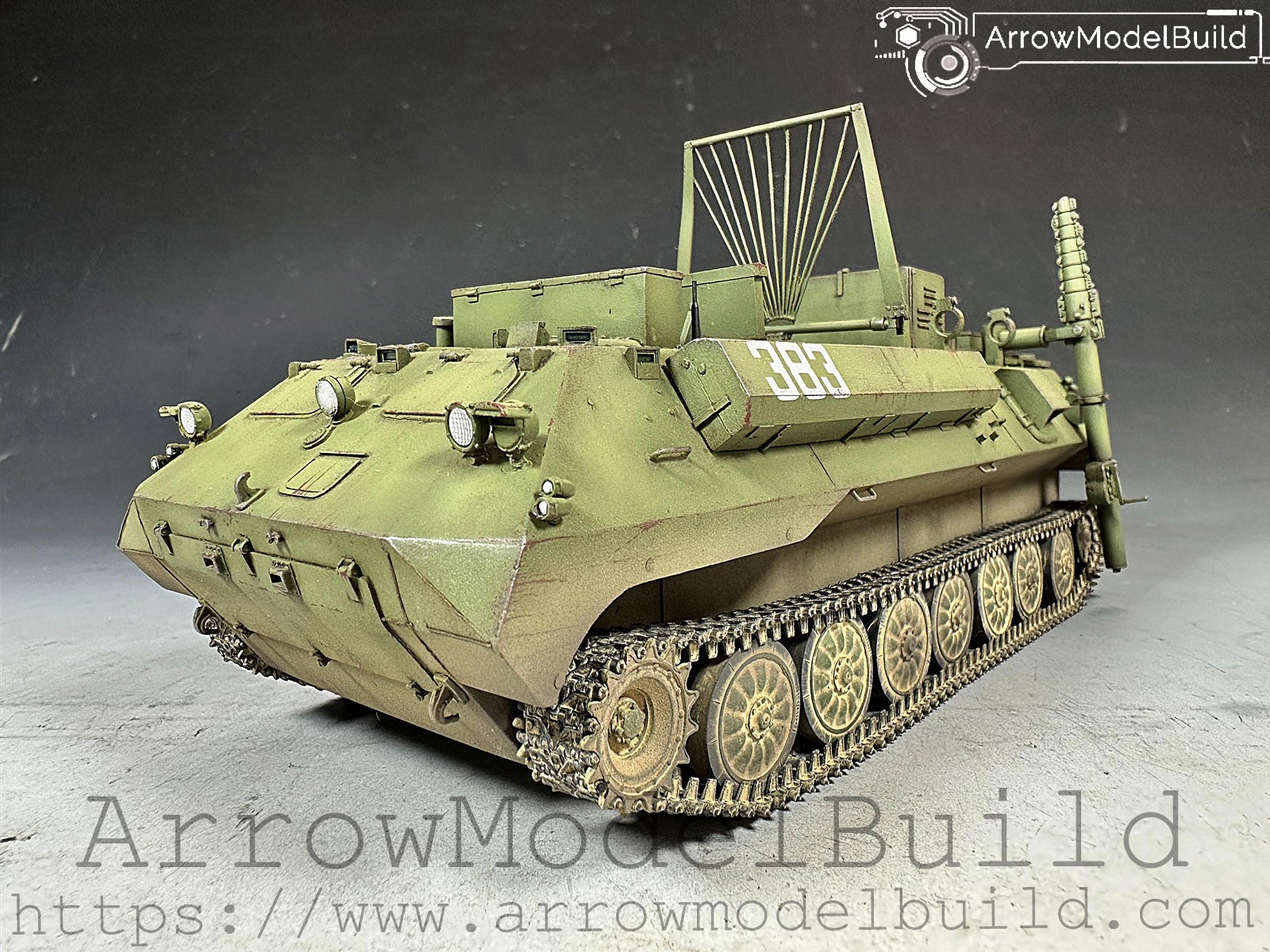 Picture of AeroModelBuild R-330P Tank Built & Painted 1/35 Model Kit