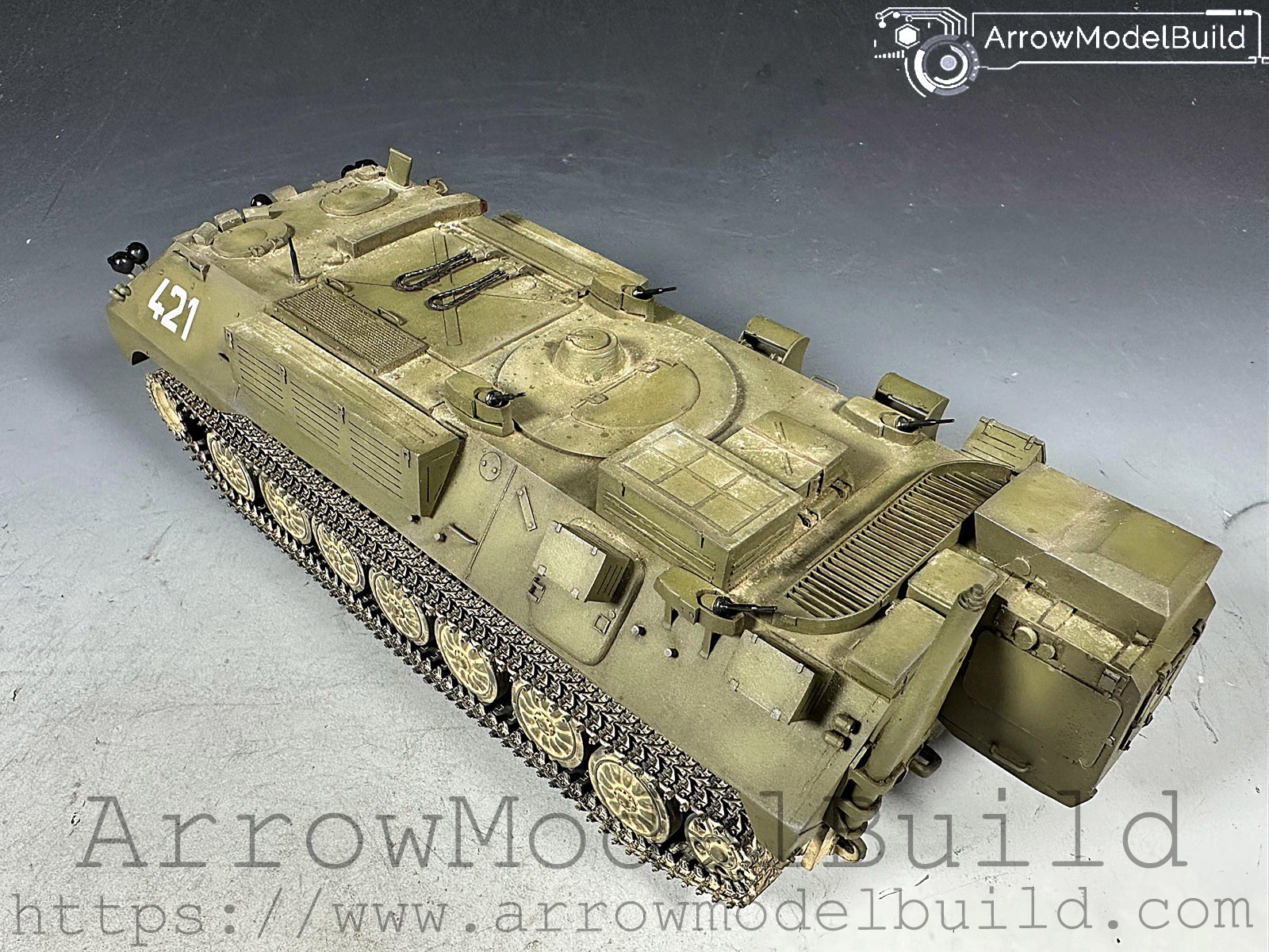 Picture of AeroModelBuild RANZHIR Military Tank Built & Painted 1/35 Model Kit